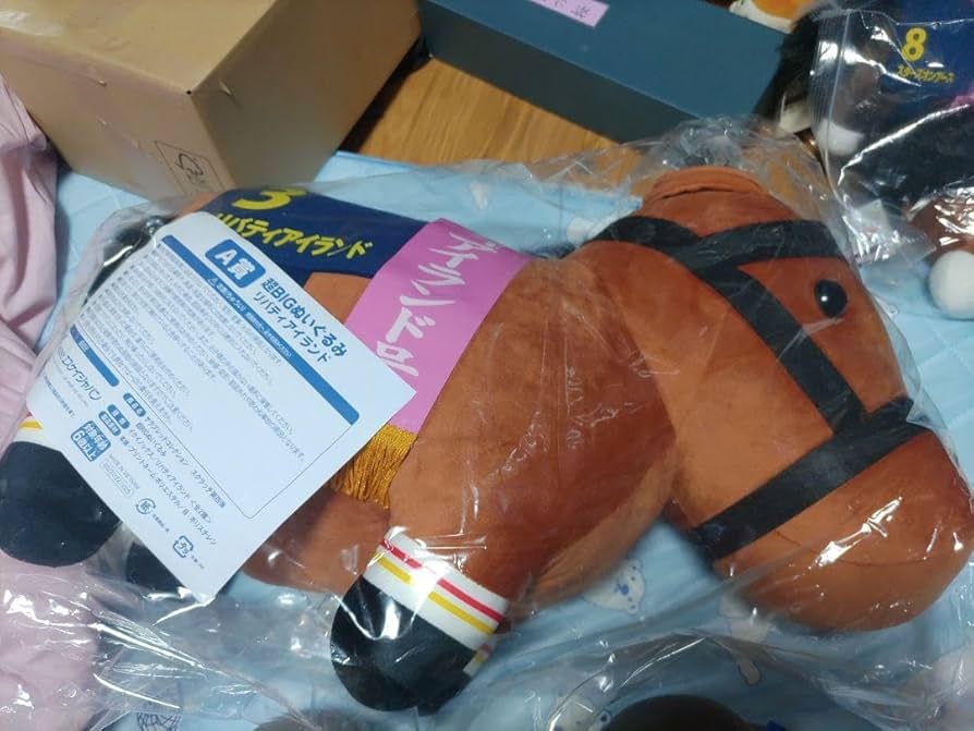 サラブレッドコレクション スクラッチ リバティアイランド 超BIGぬいぐるみ サラブレッドスクラッチ】リバティアイランド超BIGぬいぐるみ3個